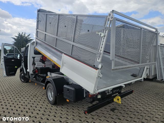 Iveco 50c/70c wywrotka z siatkami i dachem+przyczepa z HDS - 26
