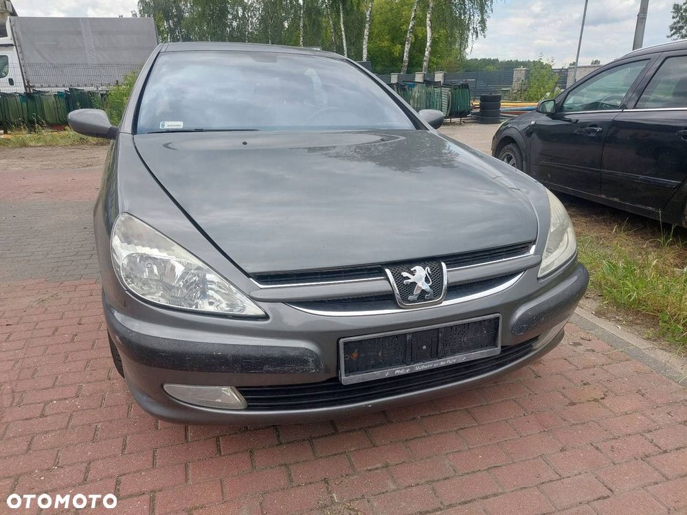 KOMPLETNY PRZÓD MASKA ZDERZAK LAMPA BŁOTNIK PEUGEOT 607 I - 1