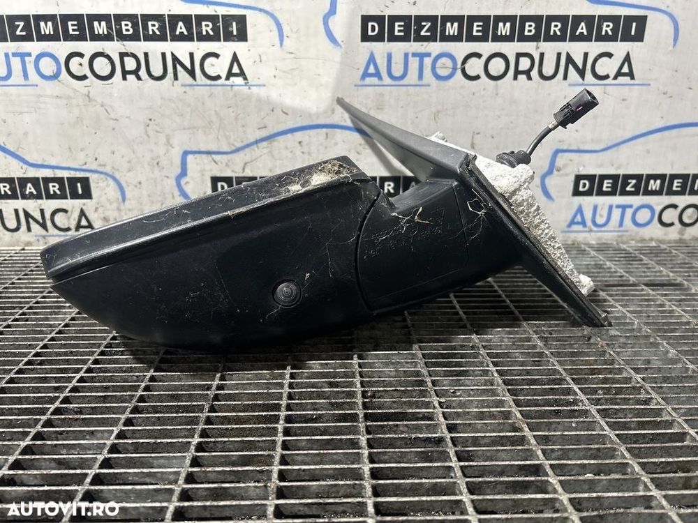 Oglinda stanga BMW X5 E70 Facelift 2010 - 2013 4 Usi ALB (1283) Rabatabile Rabatabil - 3