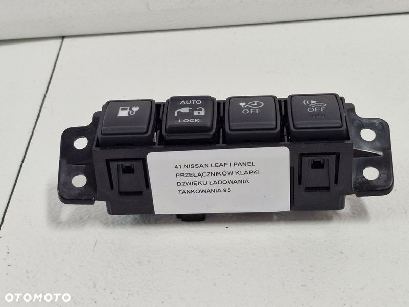 NISSAN LEAF I 1 PANEL PRZEŁĄCZNIKÓW KLAPKI DZWIĘKU ŁADOWANIA TANKOWANIA - 2