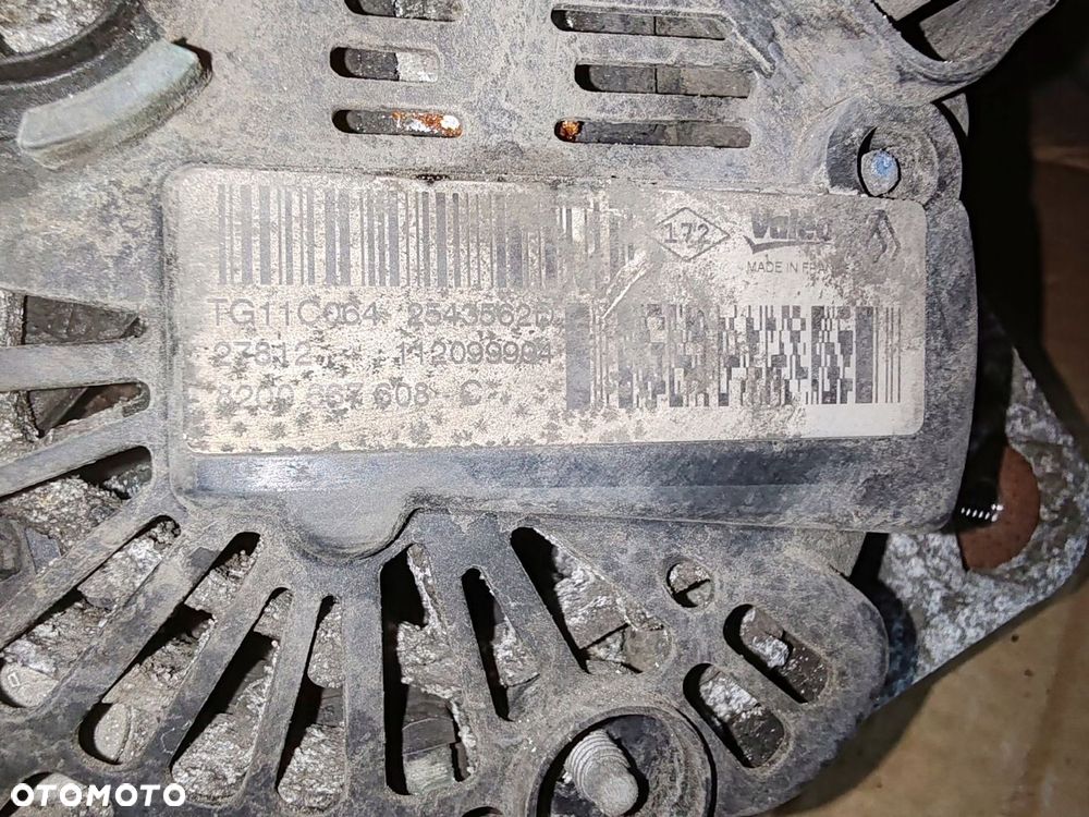 Alternator 8200667608 tg11c064 1.6 16V DACIA DUSTER I 10-13 - 5