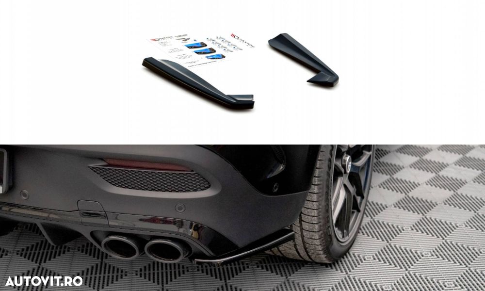 Prelungiri Laterale Bara Spate compatibile cu Mercedes GLE Coupe AMG C167 Maxton Design - 1