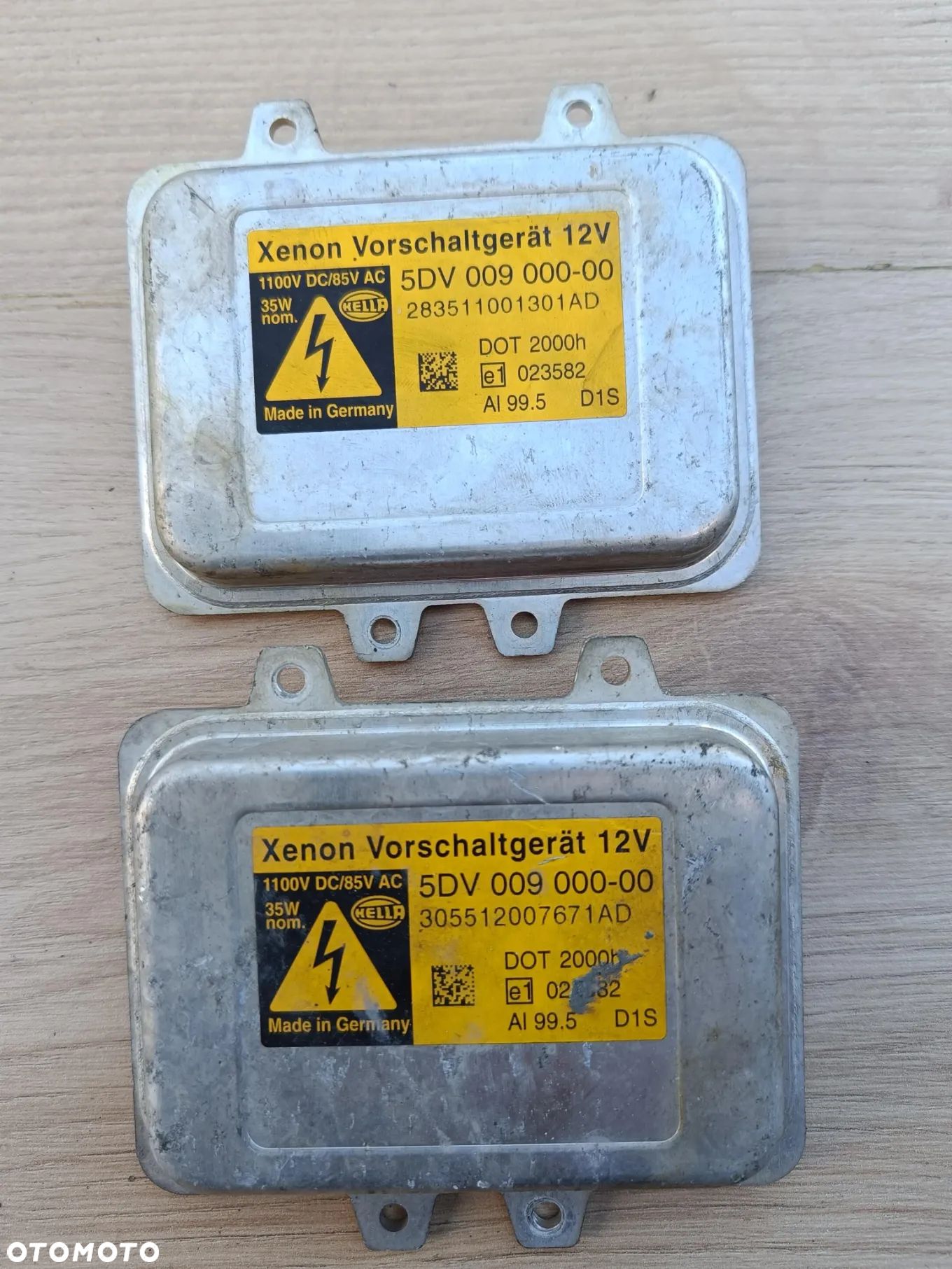 MERCEDES BMW SKODA VW PRZETWORNICA D1S XENON 5DV009000-00 - 1