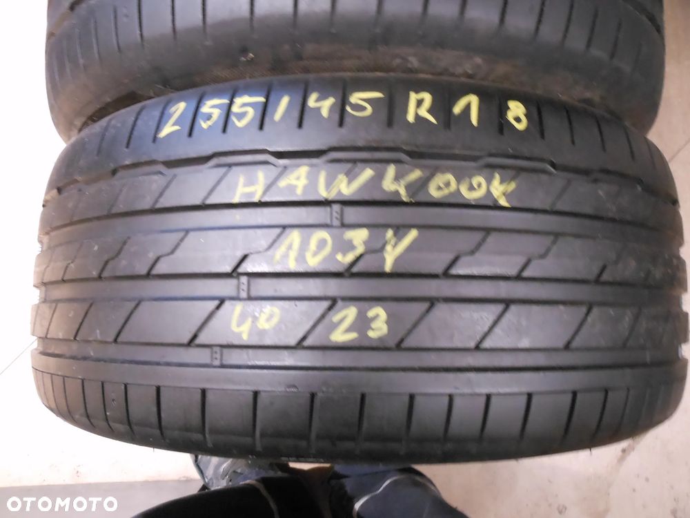 Opona pojedyńcza 255/45r18 hankook ventus s1 evo 3 * 6,2mm lato
