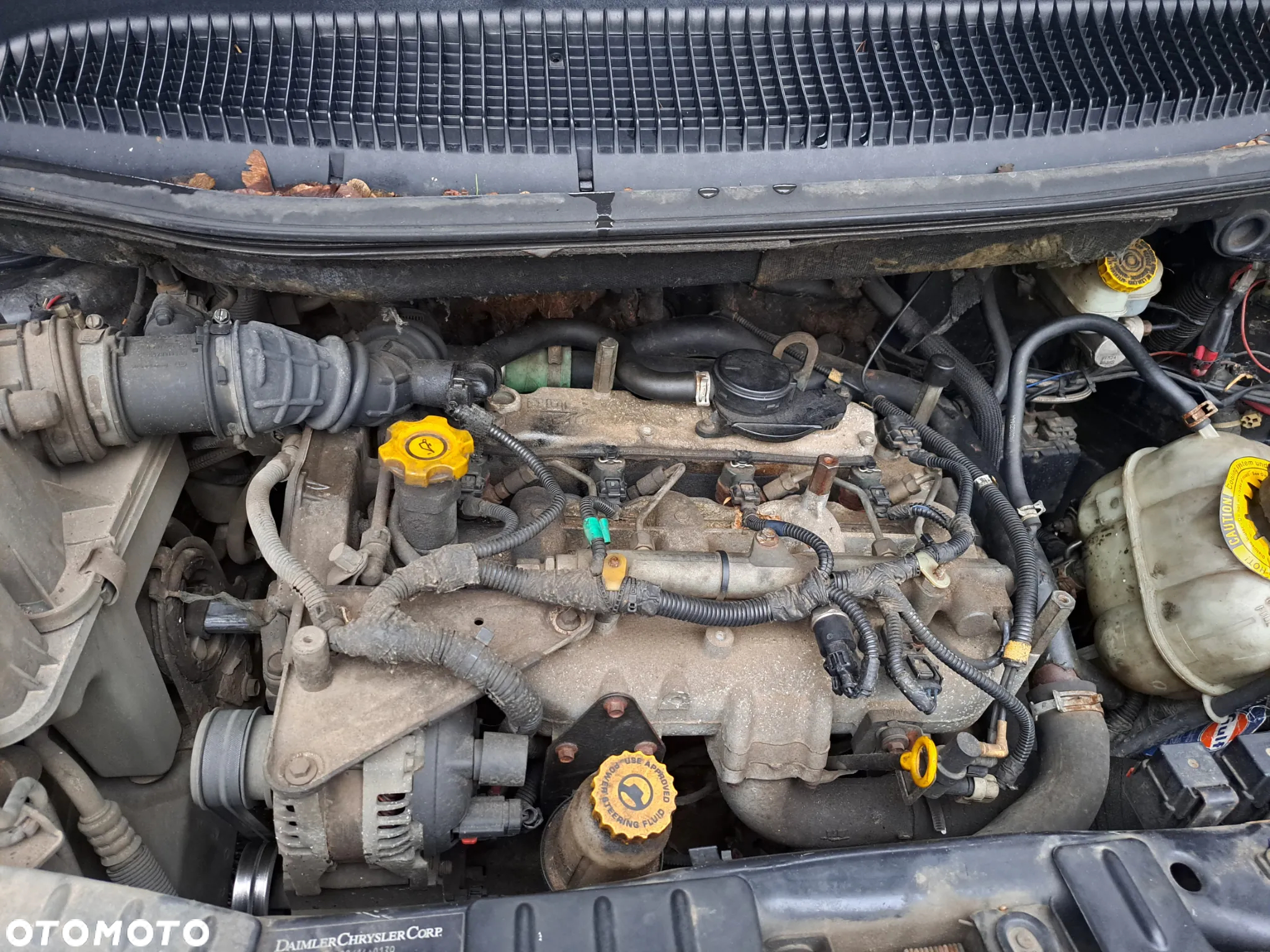CHRYSLER GRAND VOYAGER 2,5 crd, CZĘŚCI, lampy, maska, błotnik, Alternator - 6