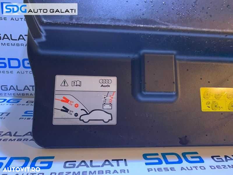 Capac Baterie Acumulator Roata Rezerva Portbagaj Audi A4 B8 Berlina Sedan Limuzina 2008 - 2012 Cod 8T0012116A - 9