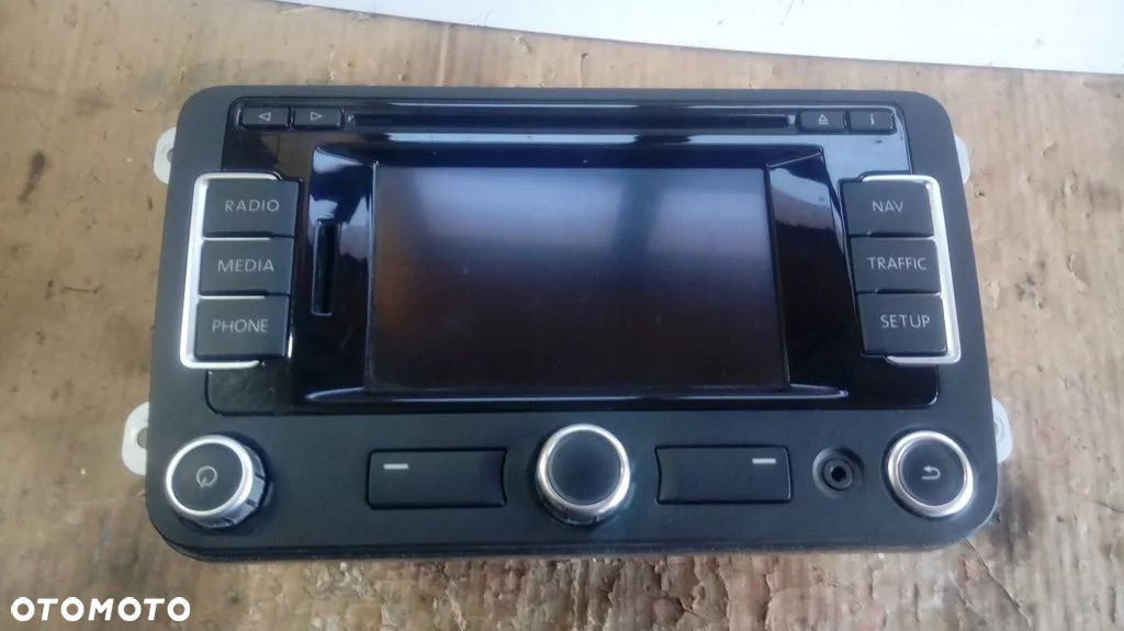 RADIO CD NAWIGACJA VW TOURAN II 3C0035279D - 2