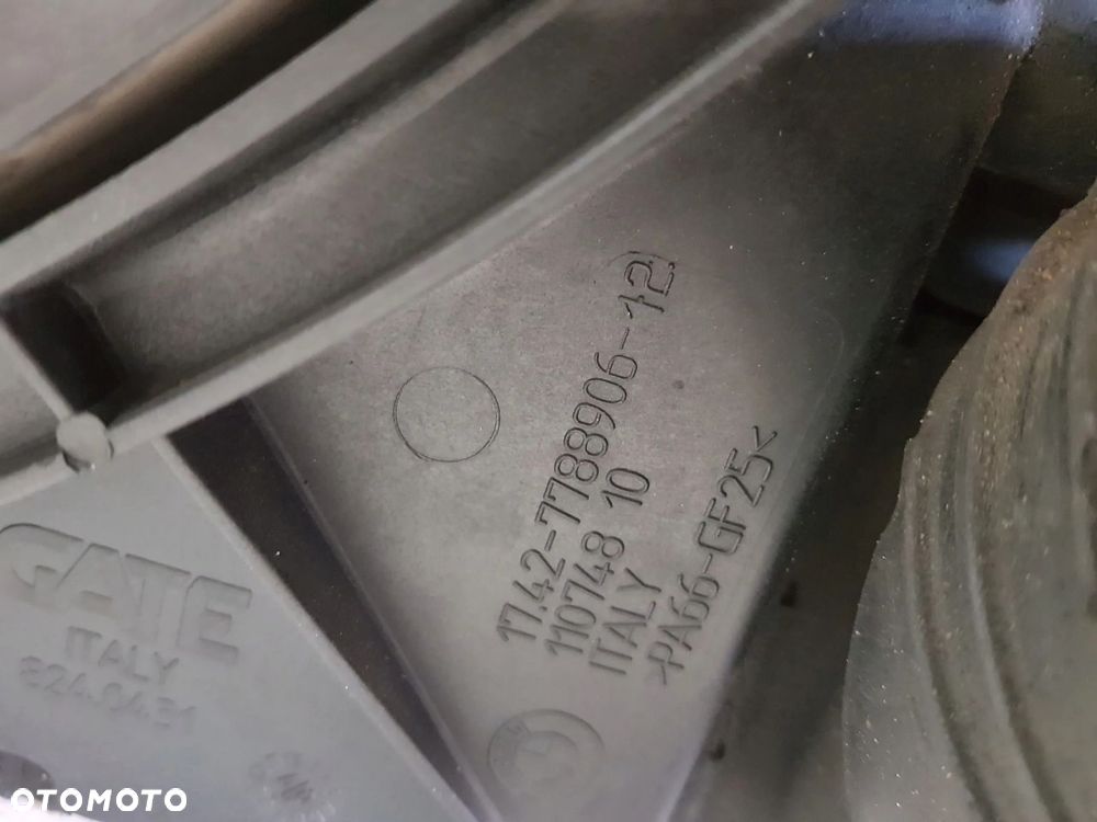 KOMPLET CHŁODNIC WENTYLATOR 780153905 BMW E81 E87 2.0D - 9