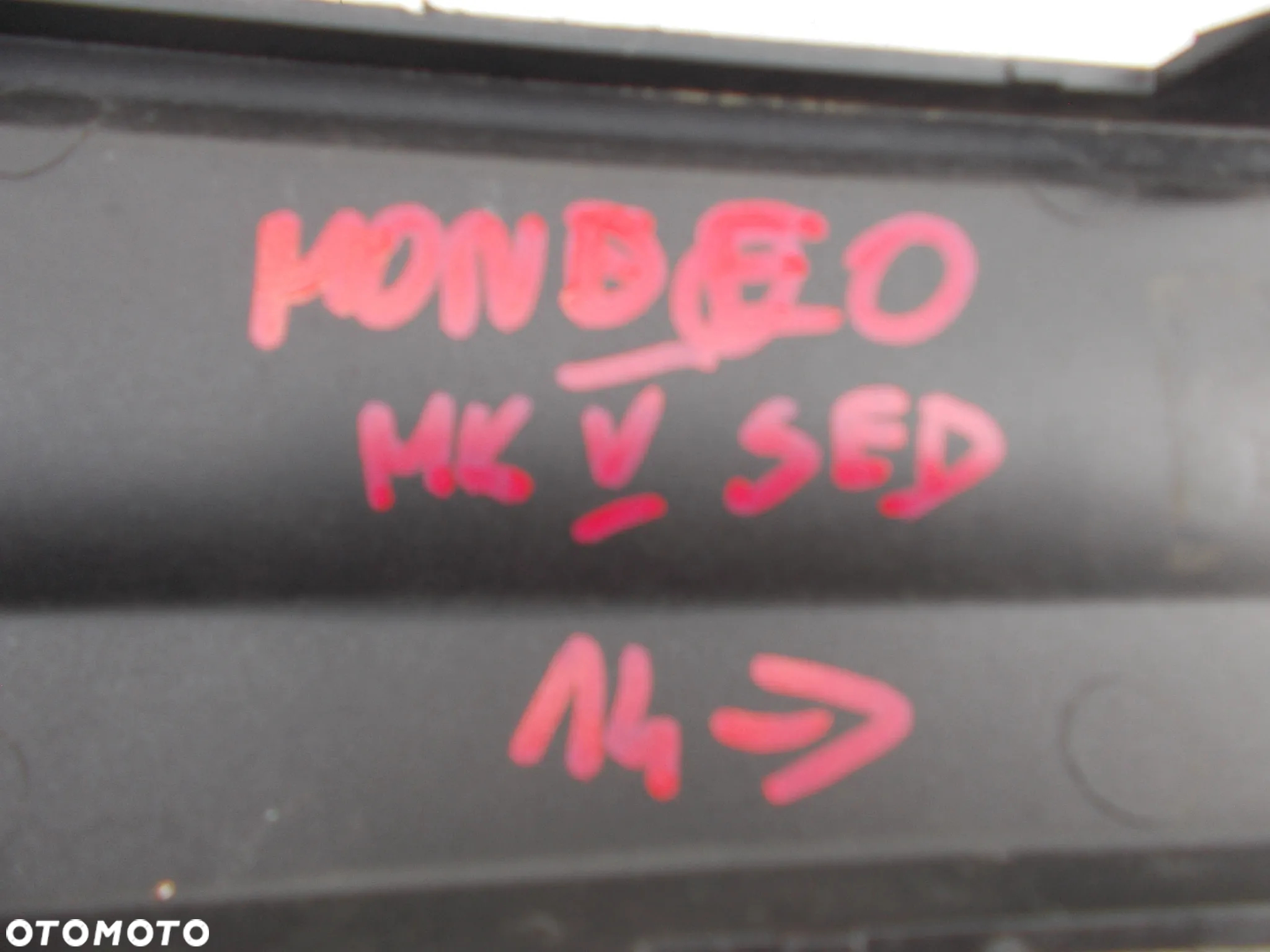 FORD MONDEO MK5 SED DS73-17K922-N DYFUZOR SPOILER DOKŁADKA TYŁ - 2