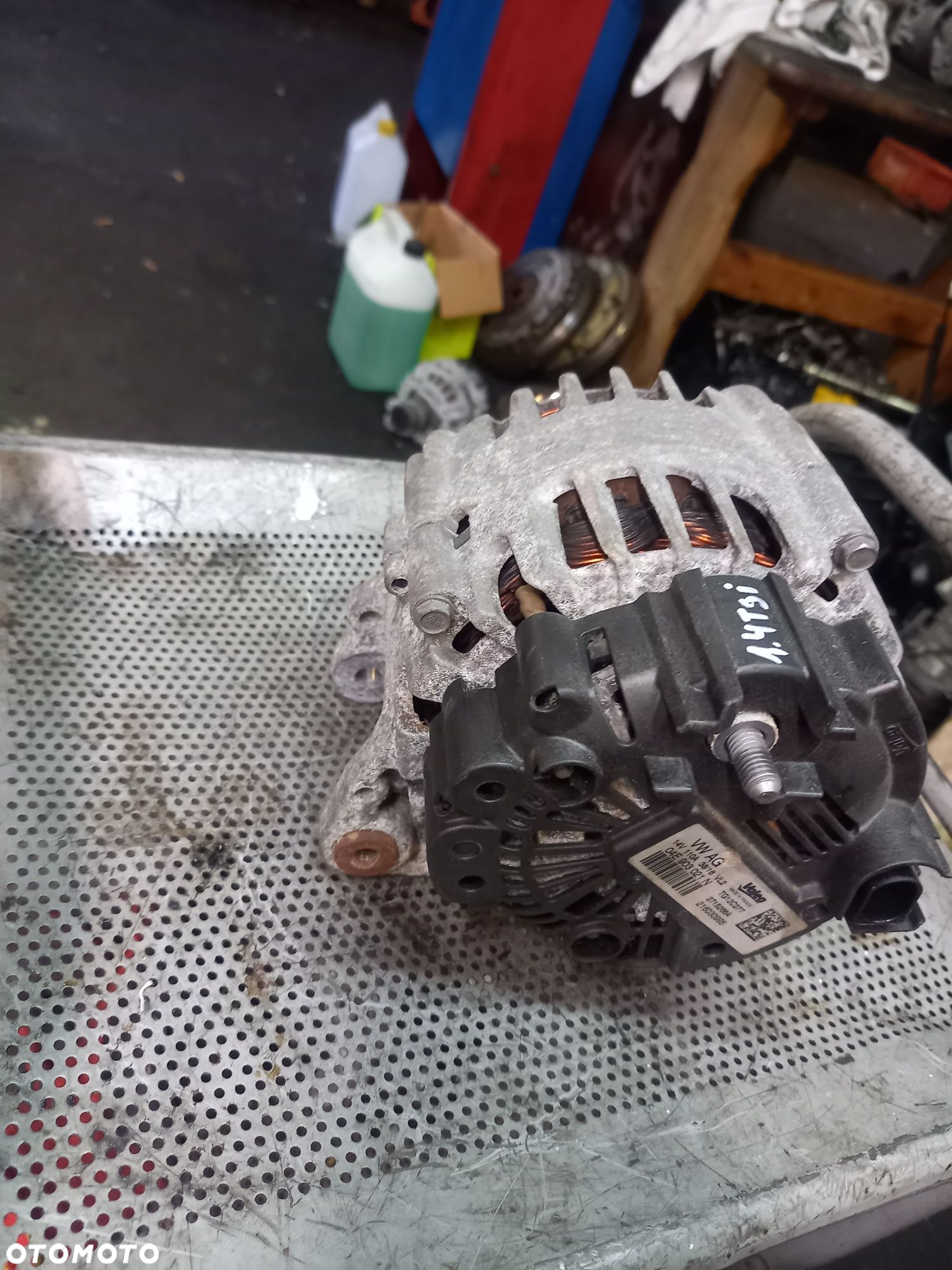 Alternator skoda Fabia 1.2 tsi cjz kompletny  oryginał - 4