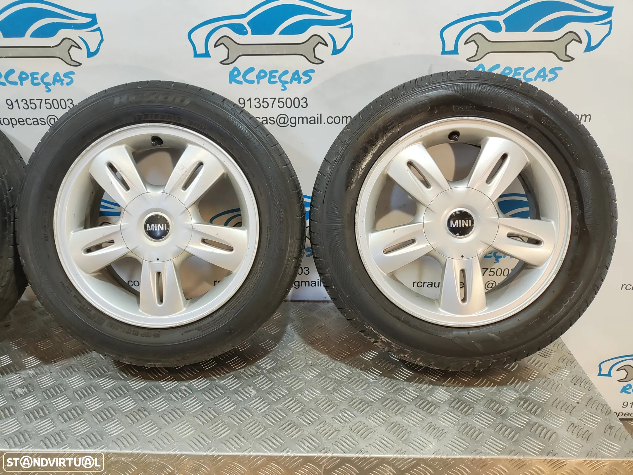 - Conjunto Jantes 15 Mini 5,5J ET45 4X100 6763295 - 6