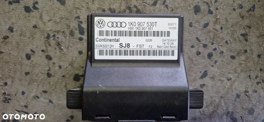 AUDI SEAT SKODA VOLKSWAGEN MODUŁ GATEWAY 1K0907530T