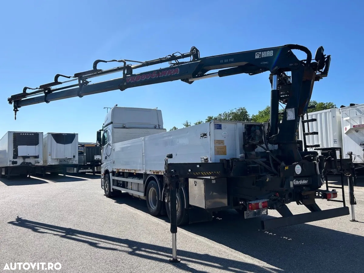Mercedes-Benz Actros 2545,Retarder, Euro 5,  Hiab XS166 Pro, Factura externa - 31