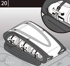 Box składany  dachowy NORAUTO Bermuda 3400 Flex ex składany czarny - 4