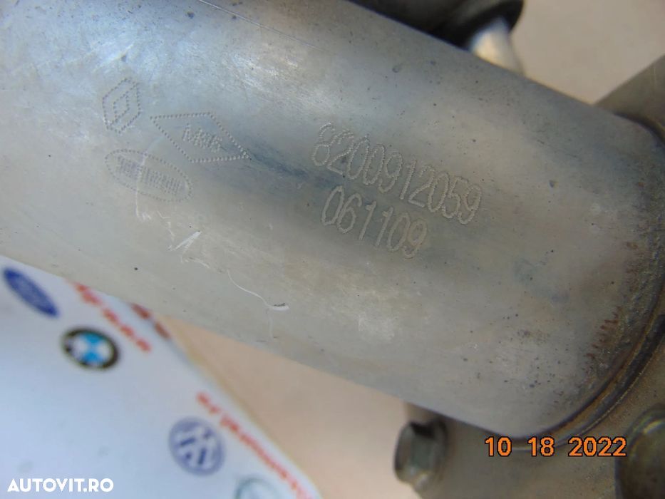 Supapa EGR cu Racitor gaze Nissan qashqai 1.5 euro 5 dacia Duster Rena - 4