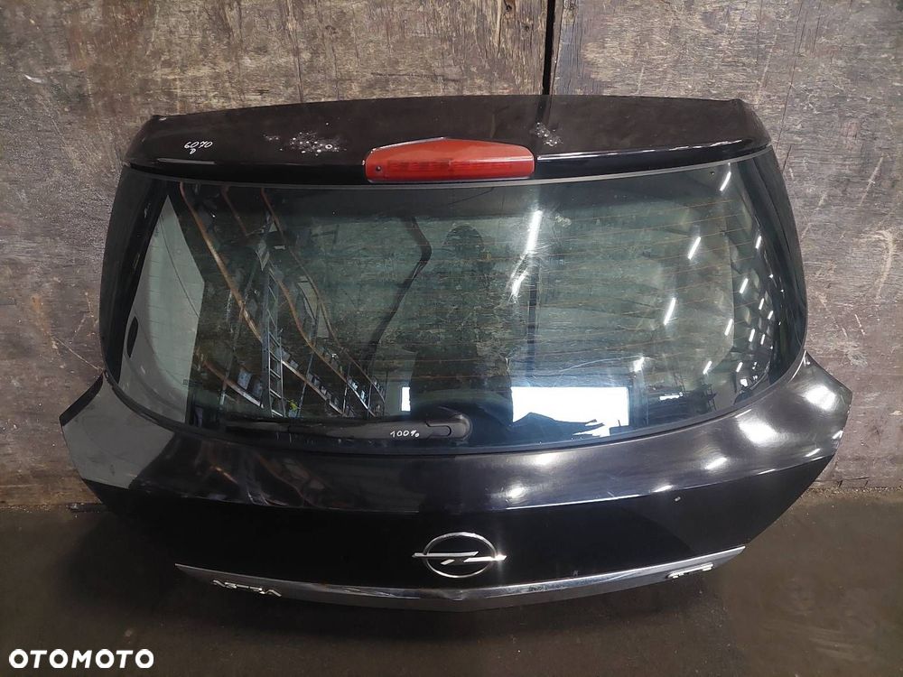 KOMPLETNY TYŁ KLAPA BAGAŻNIKA ZDERZAK LAMPY OPEL ASTRA H 3D Z20R GTC - 9