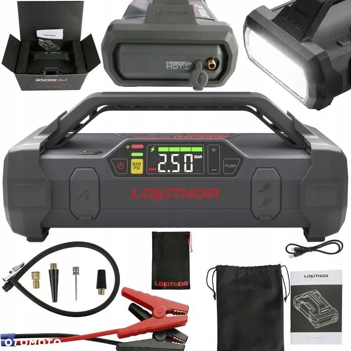 Lokithor JA301 BOOSTER HD JUMP STARTER 12V 1000A - 1