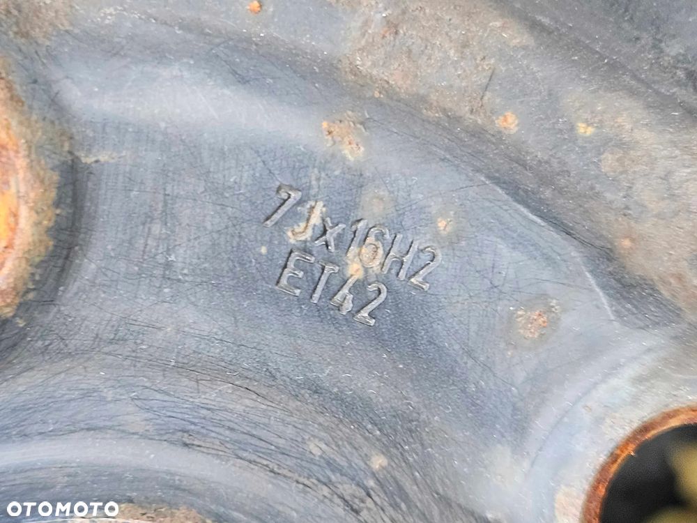 Kola Felgi 8E0601027D R16 5x112 7J ET42 Stalowe Opony Letnie 205/55 Audi A4 A6 VW Skoda Seat - 8