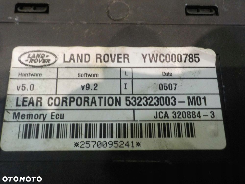 DISCOVERY 3 III sterownik modul fotela YWC000785 - 4