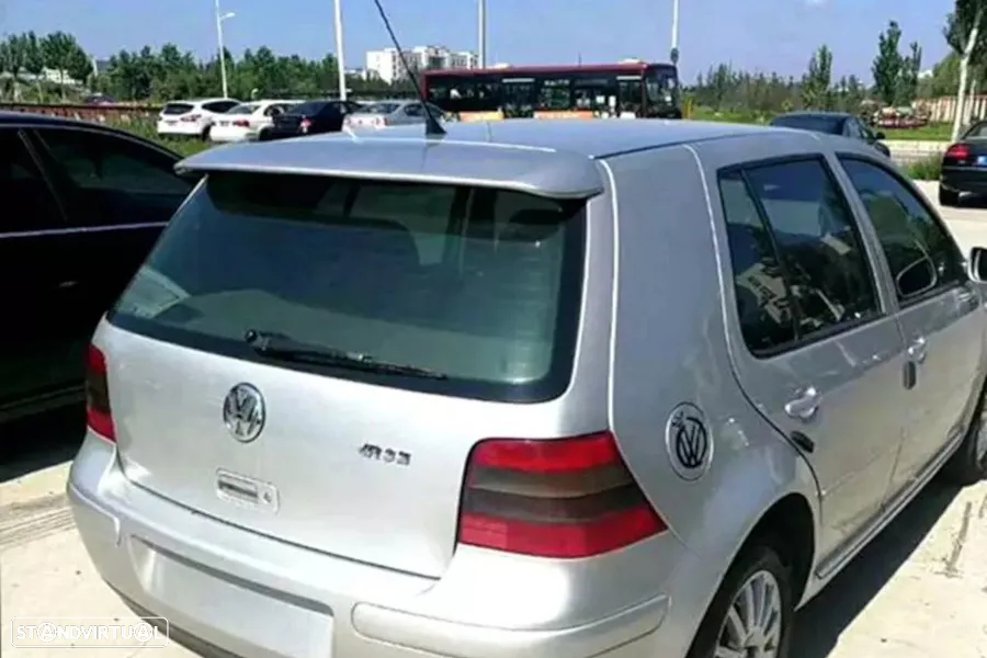 Aileron / lip / spoiler traseiro VW Golf 4 / IV R32 Look (longo) em plástico. - 9