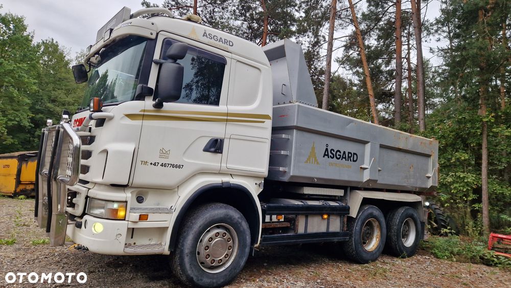 Scania R480. Wywrotka 6x4. Resor. - 6