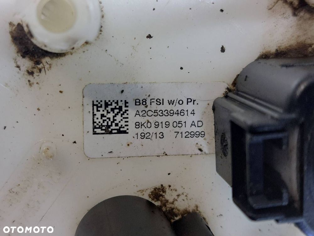 POMPKA PALIWA + PŁYWAK AUDI A5 8T 1.8 TFSI 8K0919051AD - 4
