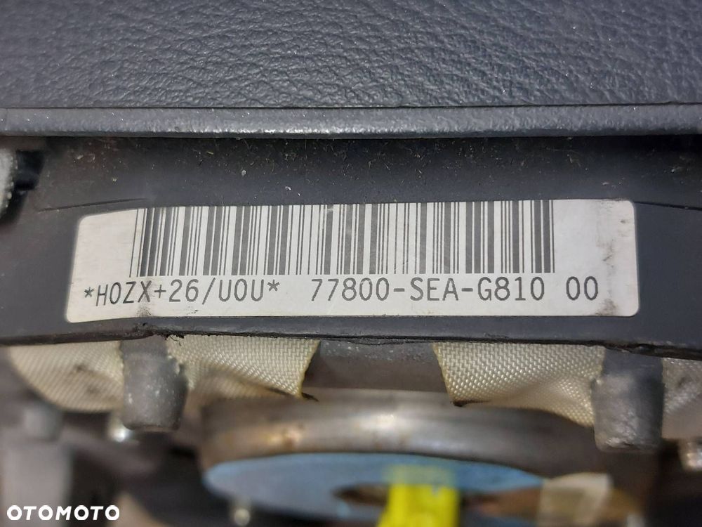ZESTAW AIRBAG KOKPIT DESKA MODUŁ PODUSZKI PAS LEWY PRZÓD HONDA ACCORD VII - 6