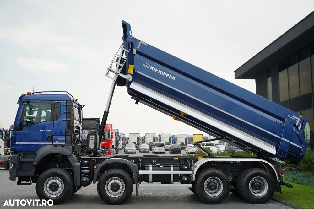 MAN TGS 41.480 / 8X6 / BASCULATOR / AUTOMAT / NOU-NOUȚ / ECHIPAMENTE FOARTE BOGATE / - 5