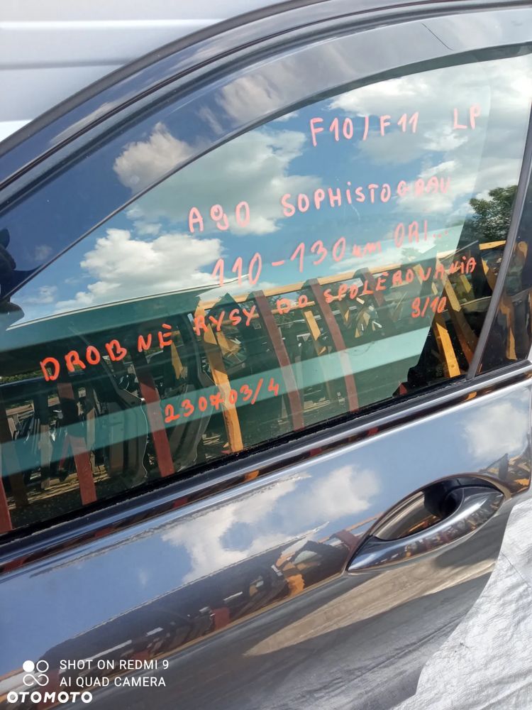 BMW F10 F11 DRZWI LEWE PRZÓD SOPHISTOGRAU  A90 B90 - 3