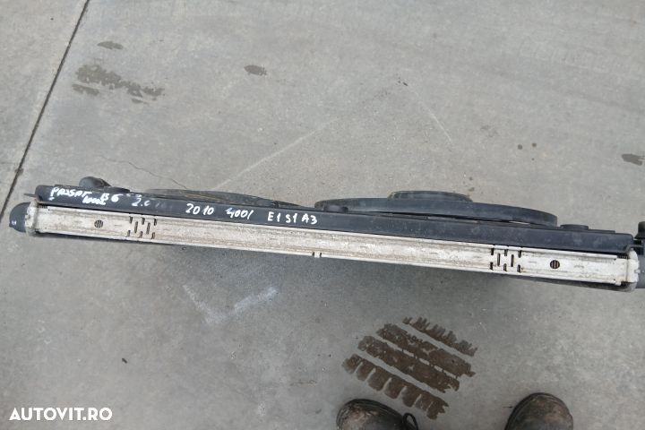 Radiator apa racire motor 3C0121253AR 1K0121207BC Electroventilator - 3