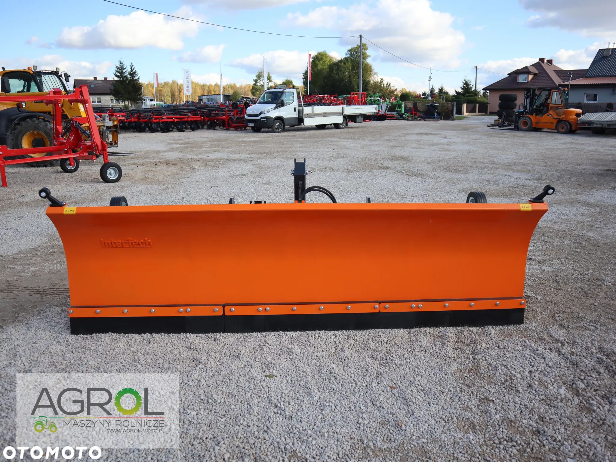Pług śnieżny do śniegu PSSH-04 2,6m EURO/TUZ Inter-Tech - 1