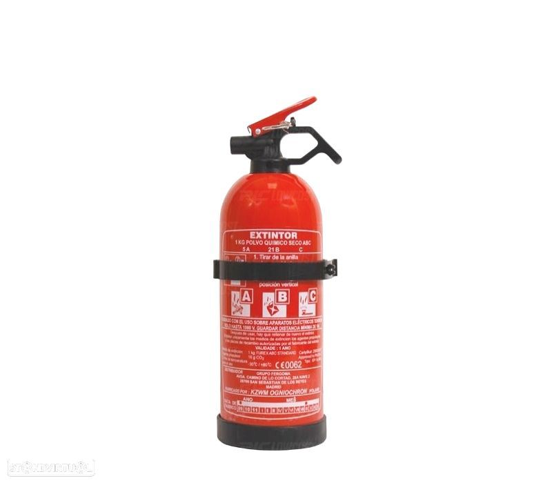 EXTINTOR PARA CARRO MOTA 1KG - 1