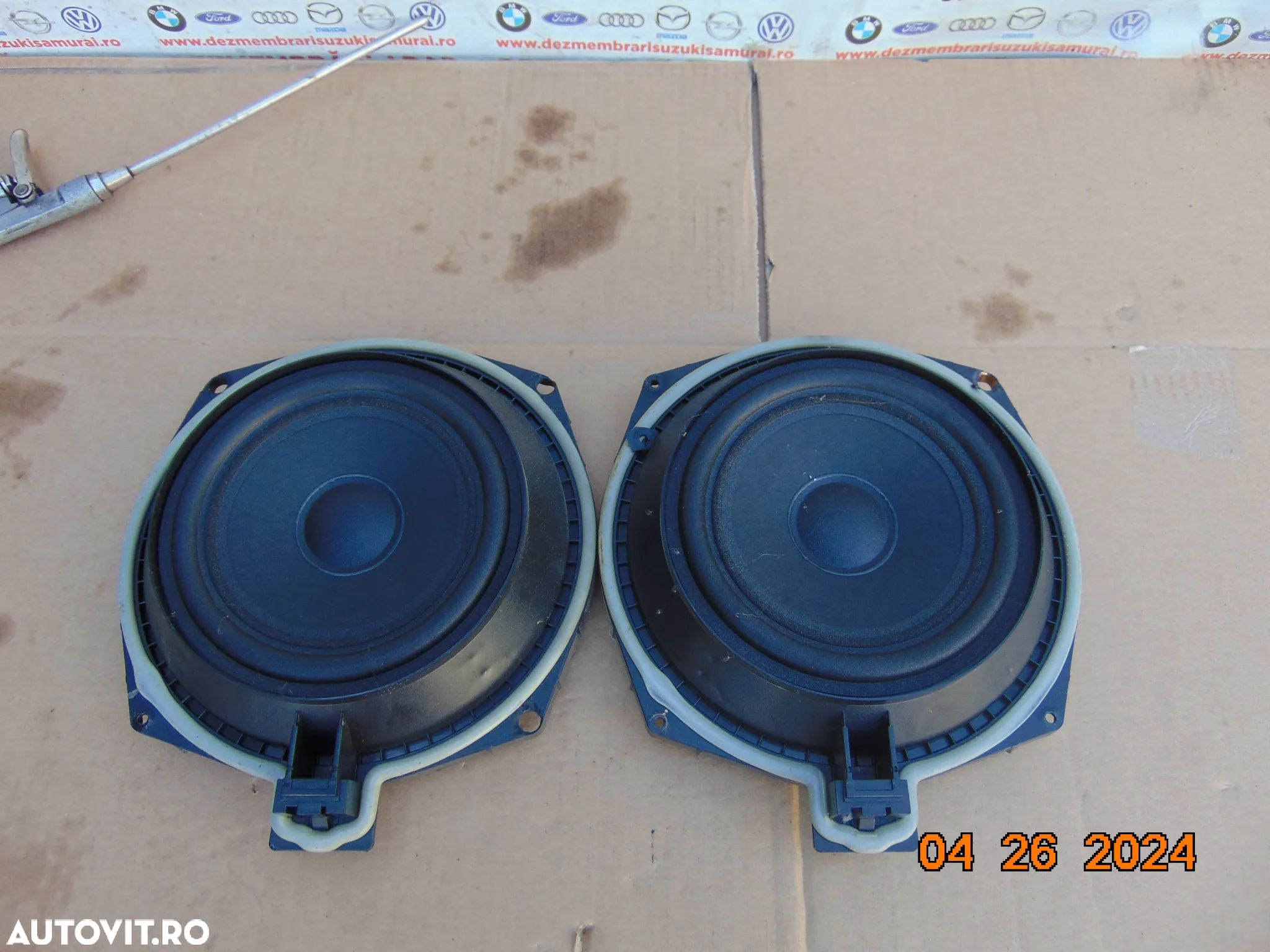 Subwoofer BMW F07 gt seria 5 boxe boxa difuzor cod   stanga dreapta - 1