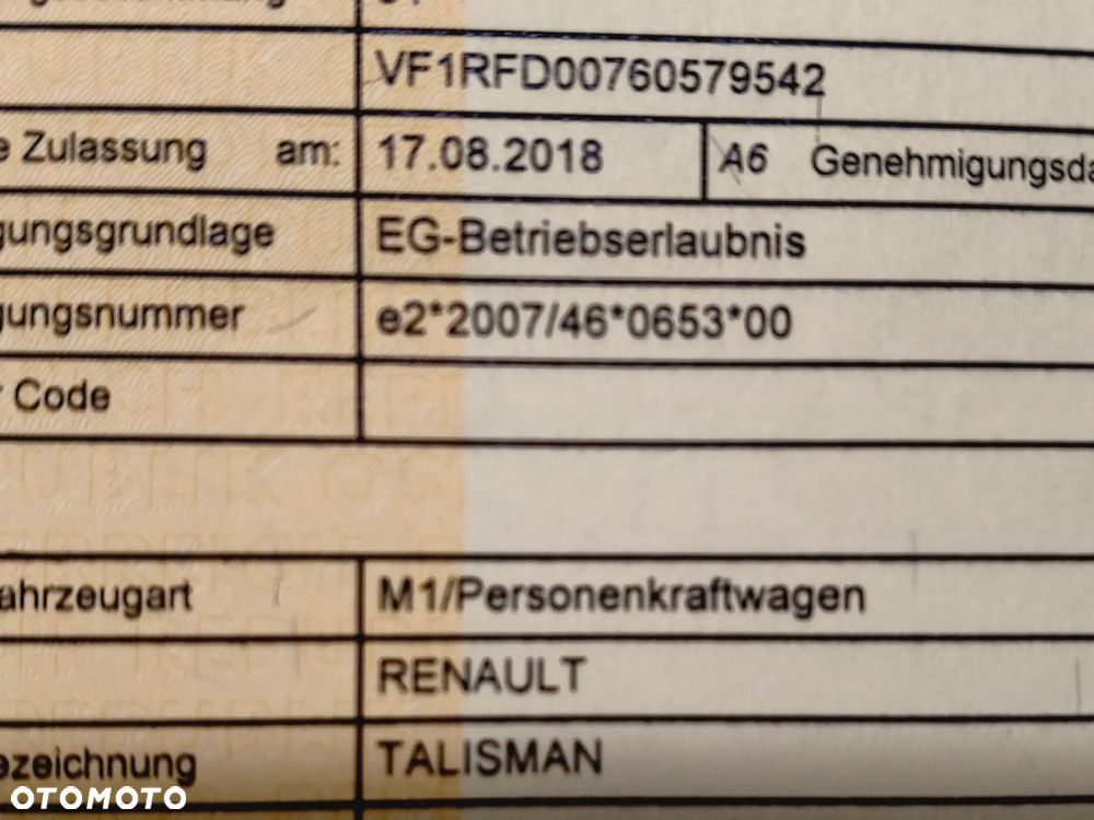 Renault Talisman ENERGY dCi 130 EDC LIMITED - 20