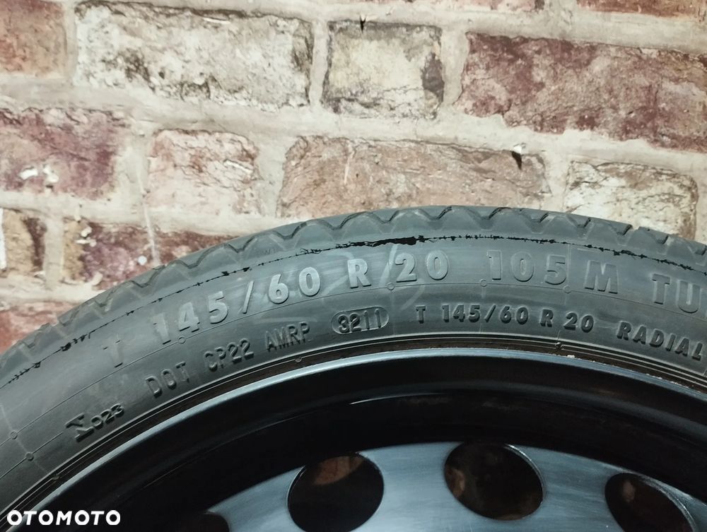 KOŁO DOJAZDOWE 20" 4G0601027 145/60 ET22 66.5mm AUDI A6 C7 2011- ROK - 3