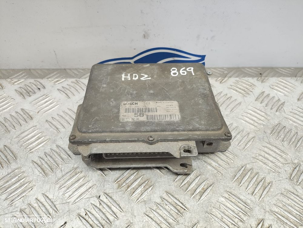 Centralina Motor Original Bosch PSA Peugeot Citroen 1.1L HDZ 0261204788 9631528780 - 2