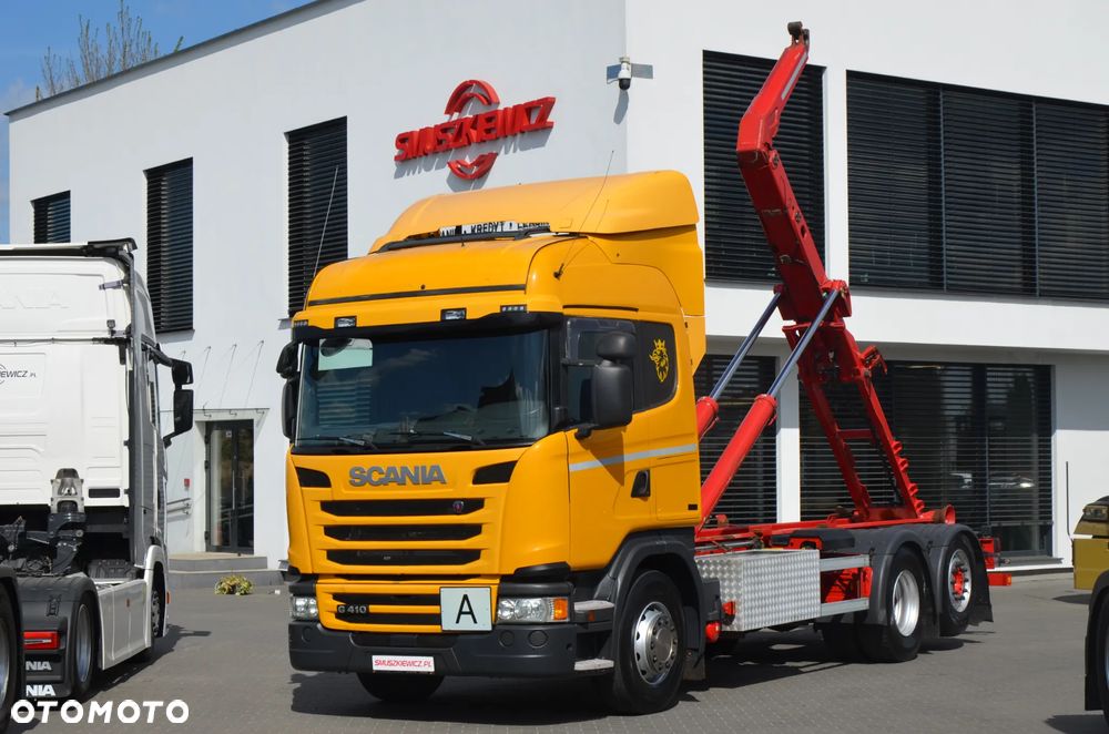 Scania 6x2 HAKOWIEC / MEILLER / OŚ POD. i SKRĘTNA / ACC / Z NIEMIEC / 1093 - 1