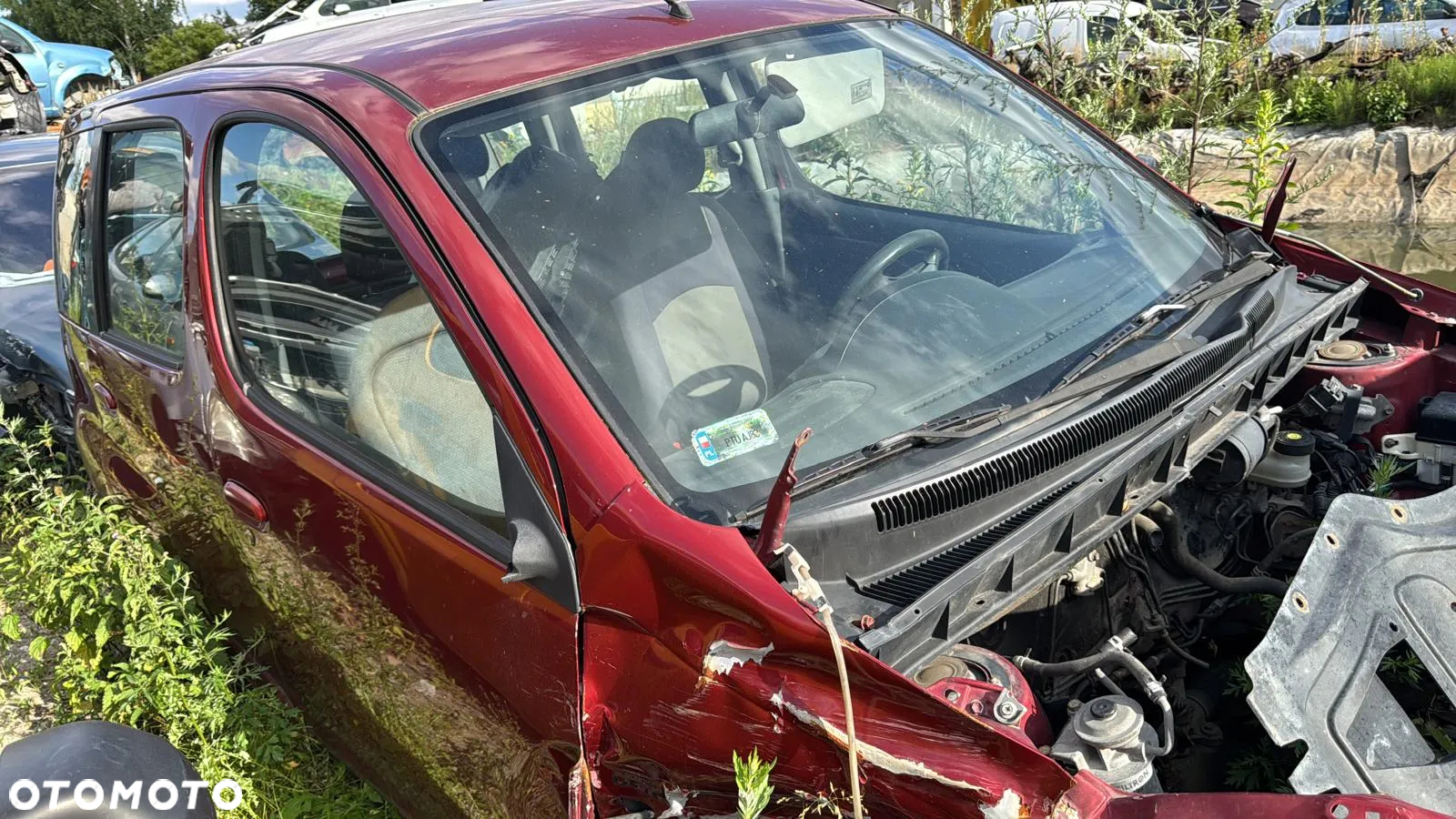 Toyota Yaris Verso D-4 D poj. 1.4 Diesel 2002 - samochód na części - 2