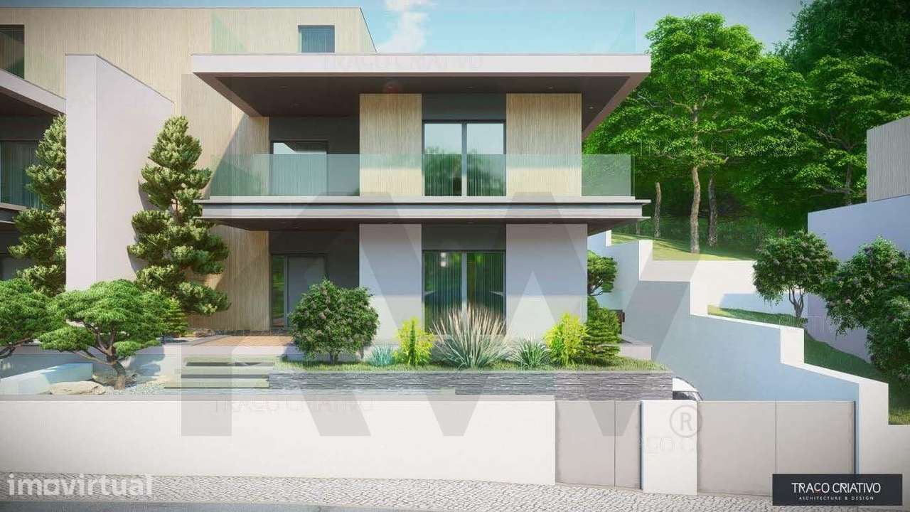 Lote 883m2 com Projeto Aprovado em Camarões | Almargem do Bispo - Grande imagem: 2/21