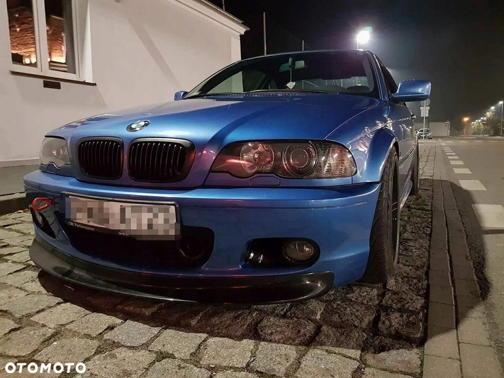 BMW 3 E46 M PAKIET CSL PRZEDNIA DOKŁADKA ZDERZAKA PODKŁAD - 1