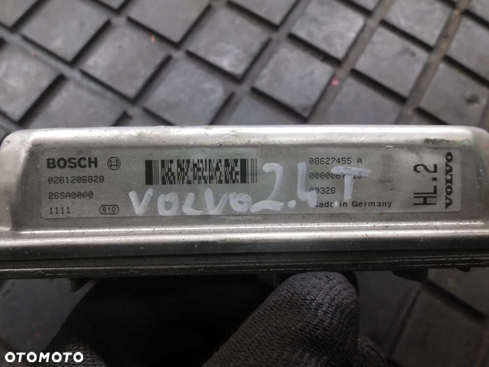 STEROWNIK MODUŁ 0261206828 08627455A KOMPUTER SILNIKA VOLVO S60 S80 V70 - 2