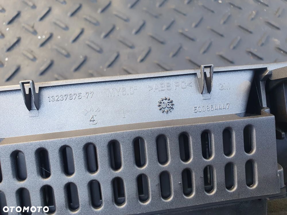 OPEL VECTRA C - WYŚWIETLACZ + KRATKI NAWIEWU 24461295 - 5