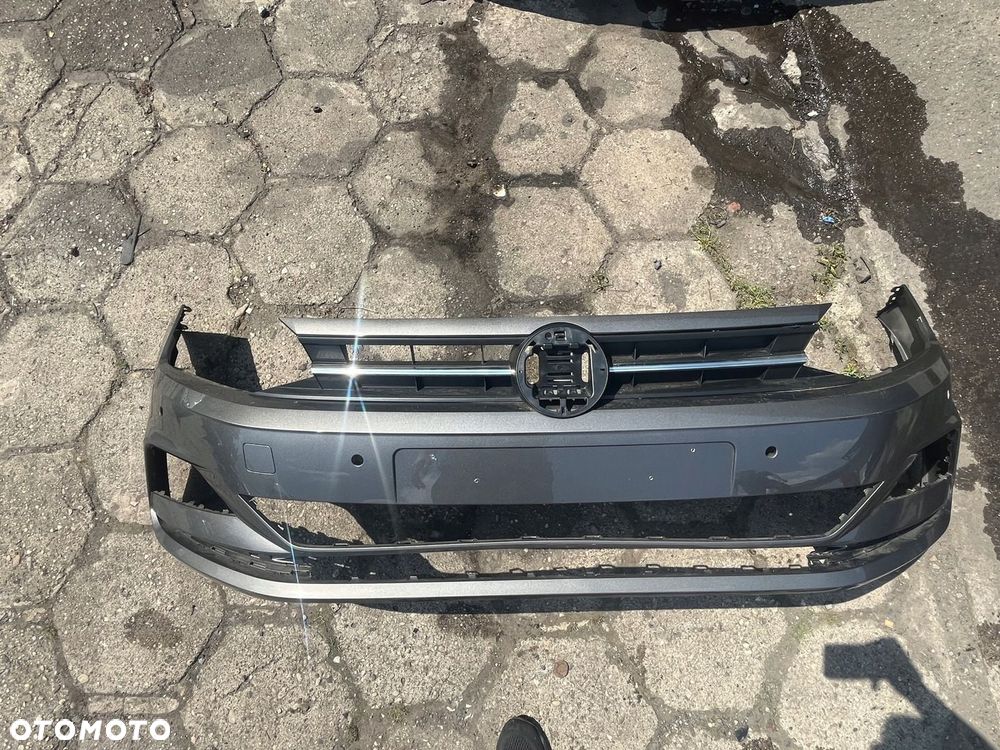 VW Polo VI zderzak przód przedni 2GS807221 - 4