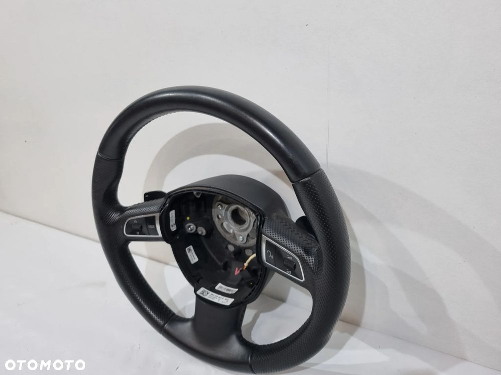 AUDI A4 B8 A5 8T Q5 8R KIEROWNICA ŁOPATKI SKÓRA 8R0419091G - 5