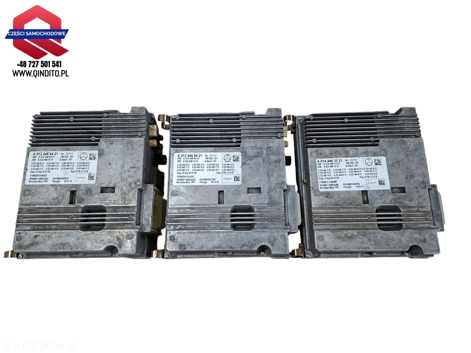 STEROWNIK MODUŁ RADIA GPS MERCEDES ACTROS MP4 MP5 A0124466421 - 1