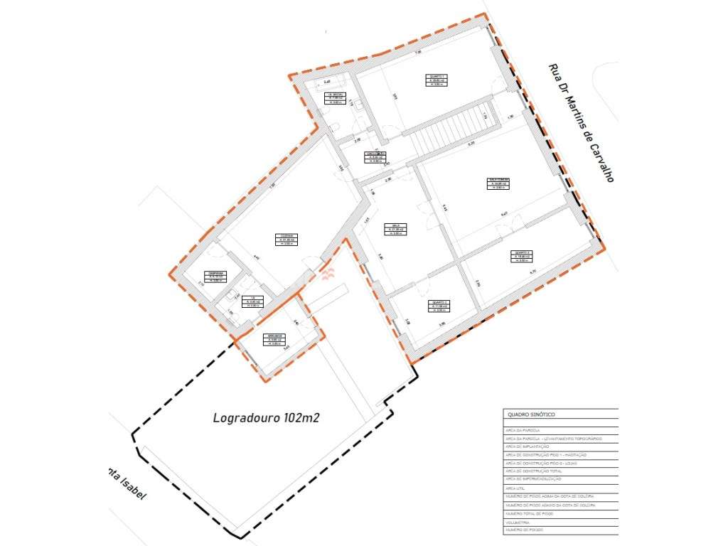 Prédio para recuperar no centro de Abrantes - Grande imagem: 2/10