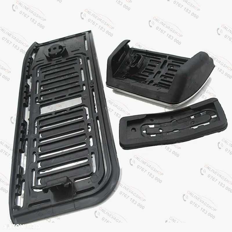 Set pedale inox transmisie automata Audi A6 C8, Audi A7 - 5