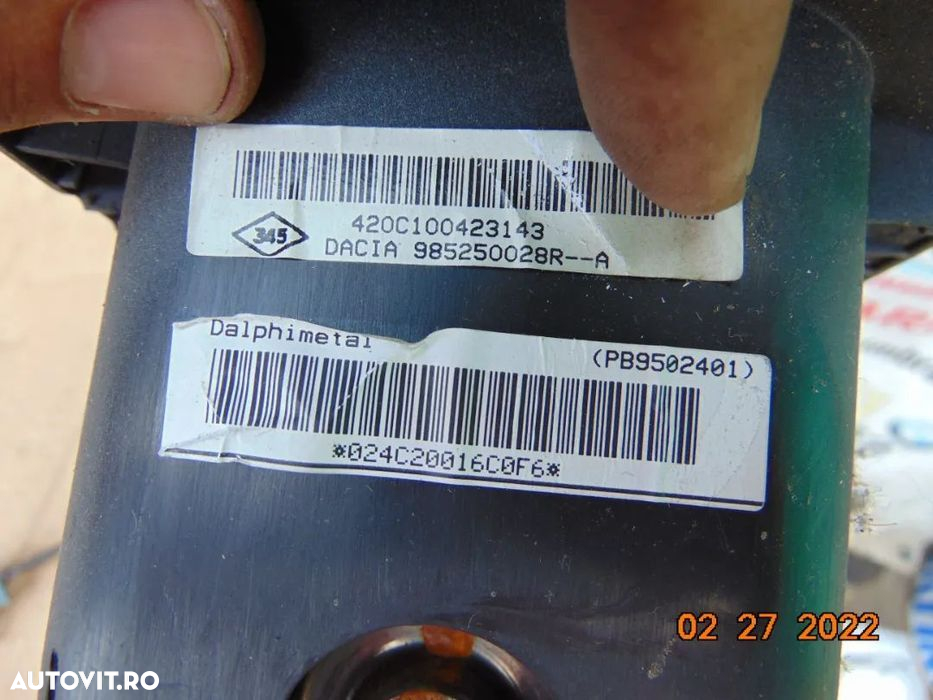 Airbag Logan airbag-uri sofer pasager mcv duster Logan Van dezmembrez - 7