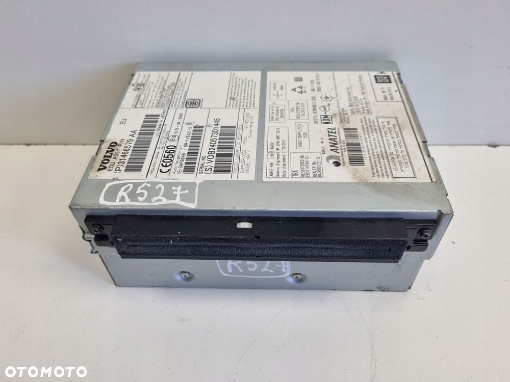 RADIO Volvo V40 II V60 S60 II 31466579 31466579AA CZYTNIK PŁYT CD nawigacja - 6