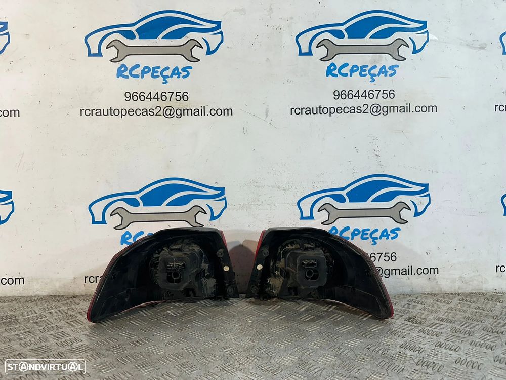 .Conjunto Farolins Tras Traseiro Direito Esquerdo Original Volkswagen VW Golf 6 Mk6 5K0945112 5K0945111 2008 a 2013 - 5